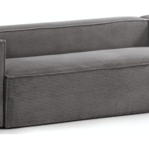 Blok, 3-personers sofa, Fjøjl by LaForma (H: 69 cm. x B: 240 cm. x L: 100 cm., Grå)