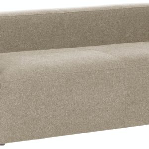 Blok, 3-personers sofa, Stof by Kave Home (H: 69 cm. B: 210 cm. L: 100 cm., Beige)