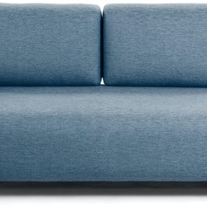 Compo, 3-personers sofa by Kave Home (Armlæn venstre, Blå)